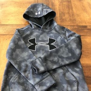 Under Armour Fleece Pull-Over Hoodie, EUC